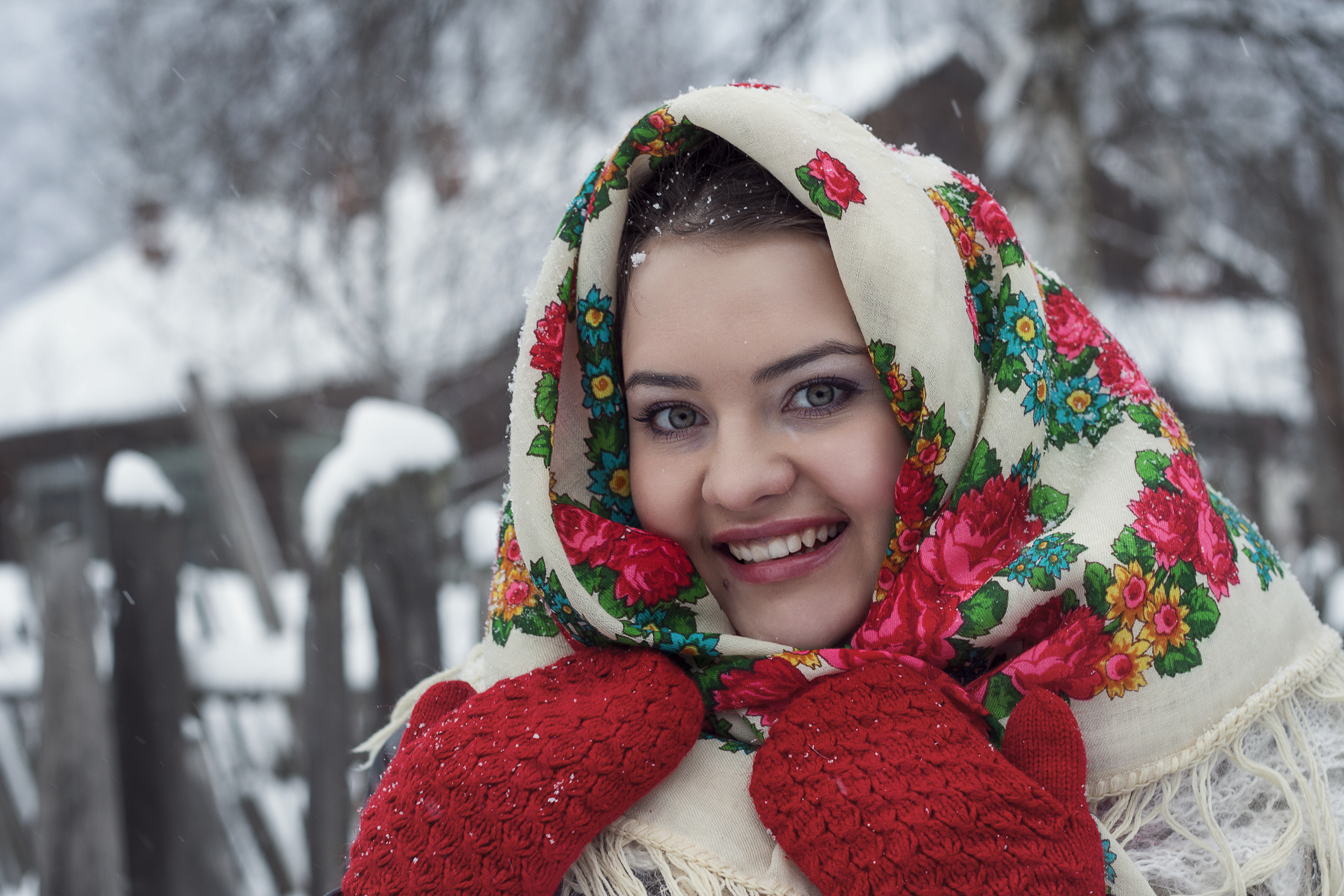 شال و روسری های روسی