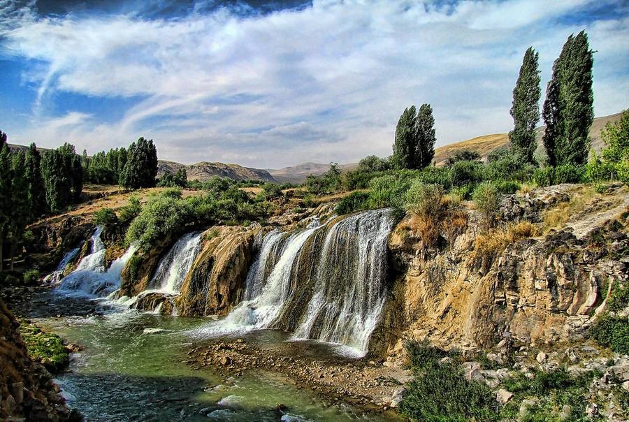 آبشار مرادیه وان ترکیه