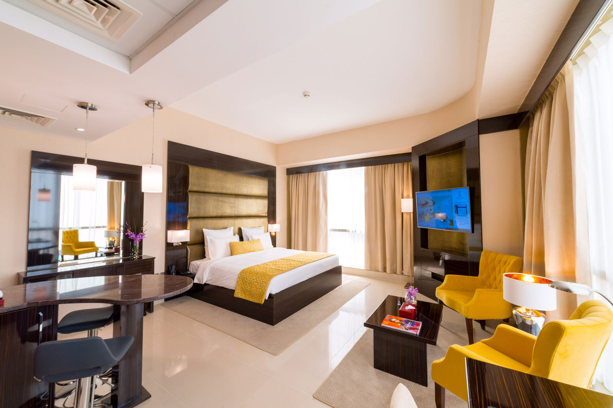 اتاق های هتل جوورا دبی | Gevora Hotel