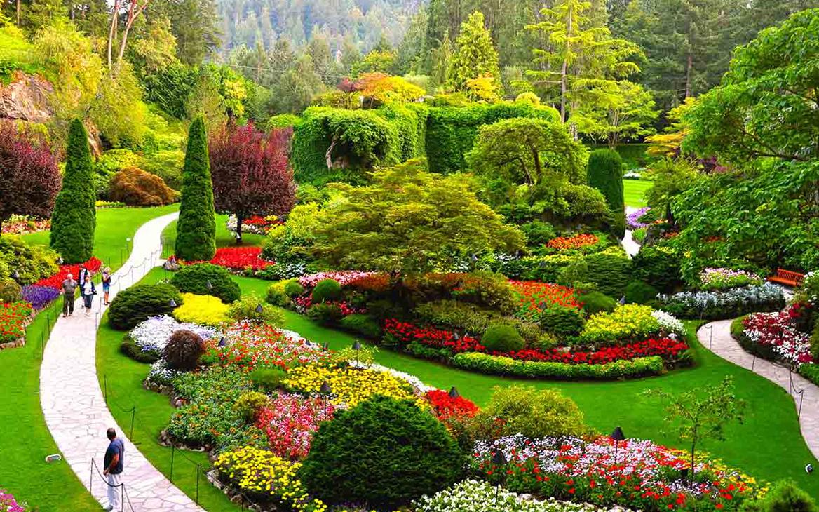 باغ بوچارت ونکوور کانادا