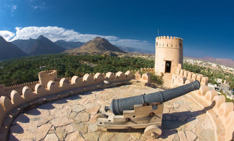 Photo of قلعه نخل مسقط عمان قلعه ای تاریخی و توریستی در عمان
