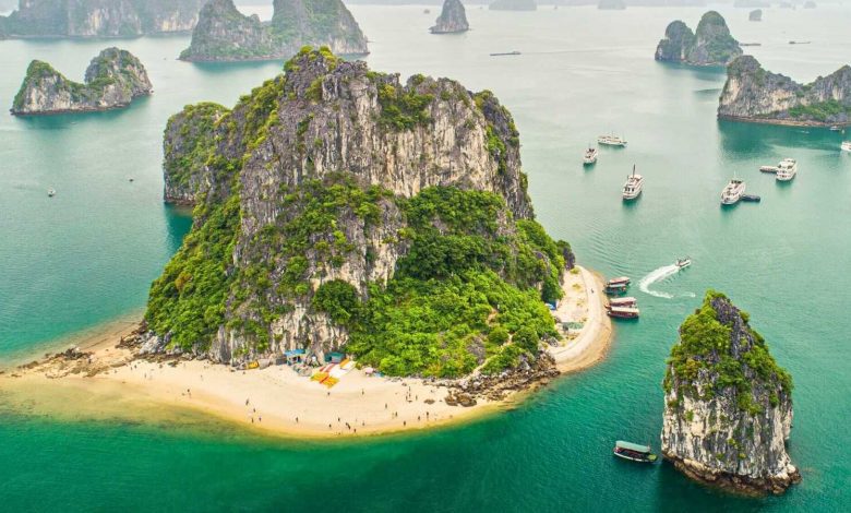 Photo of جزایر ویتنام| جزیره تی تپ با ساحلی زیبا در خلیج هالونگ!