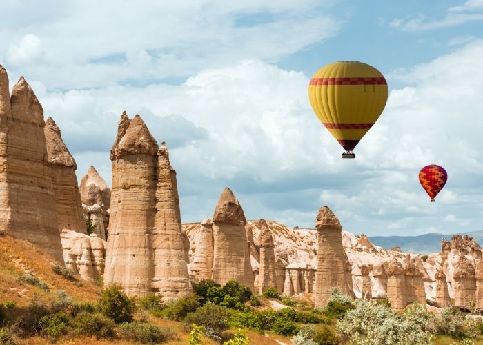 بالون سواری در دره های ترکیه