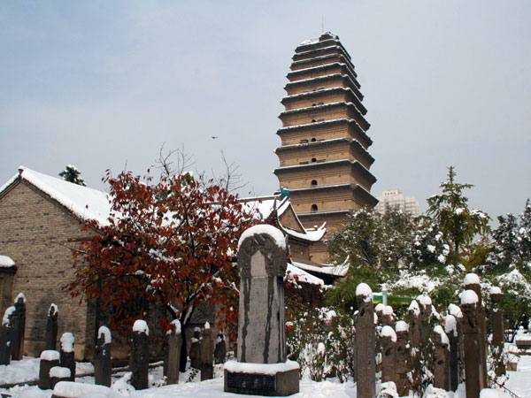 معبد غاز وحشی کوچک شیان چین