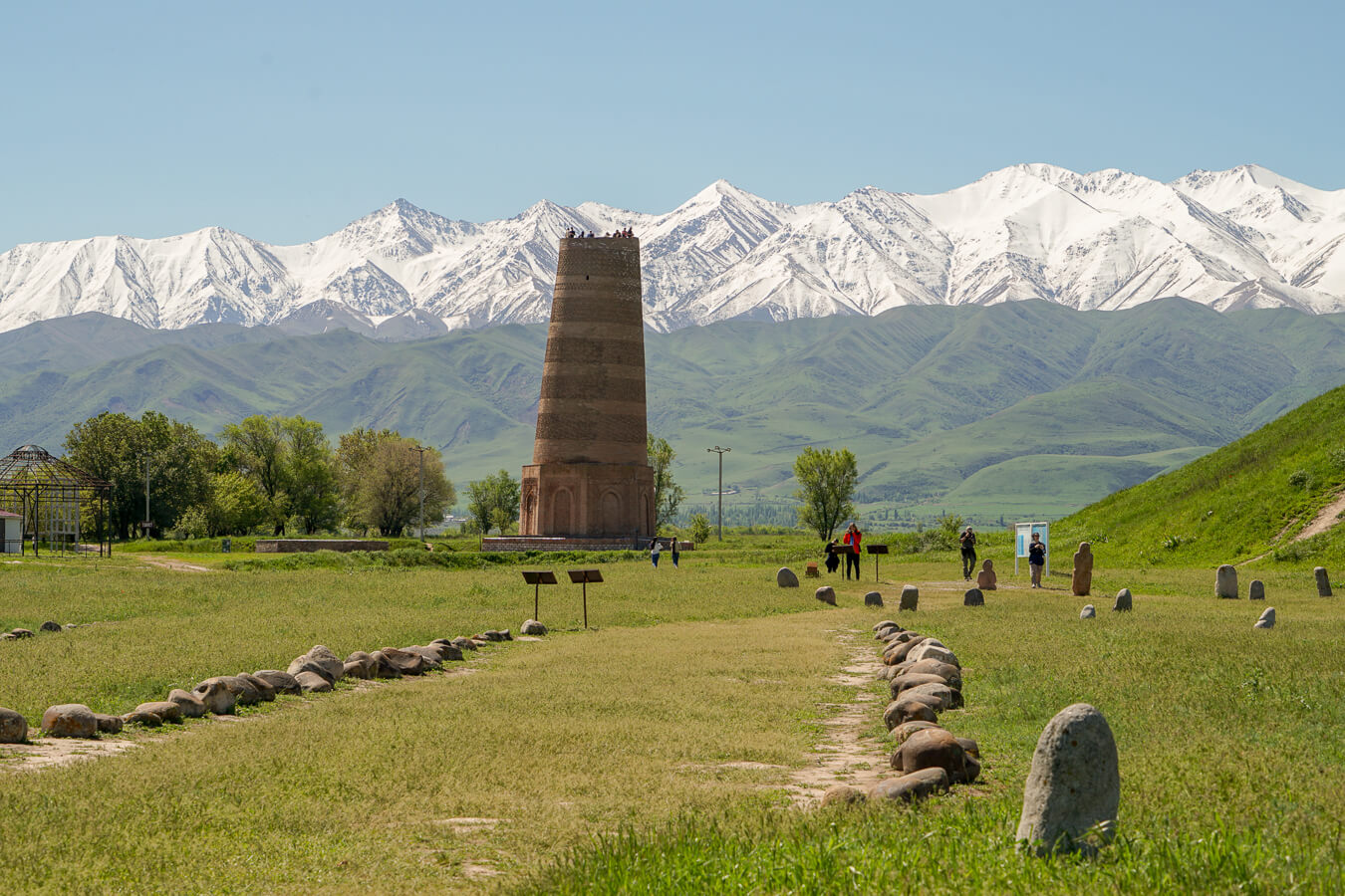 برج بورانا در قرقیزستان
