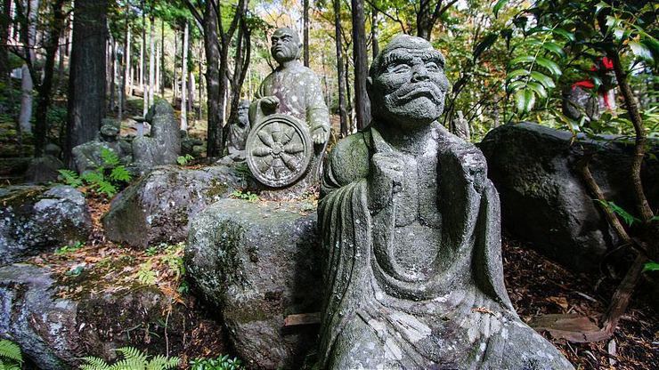 مجسمه های معبد در ژاپن