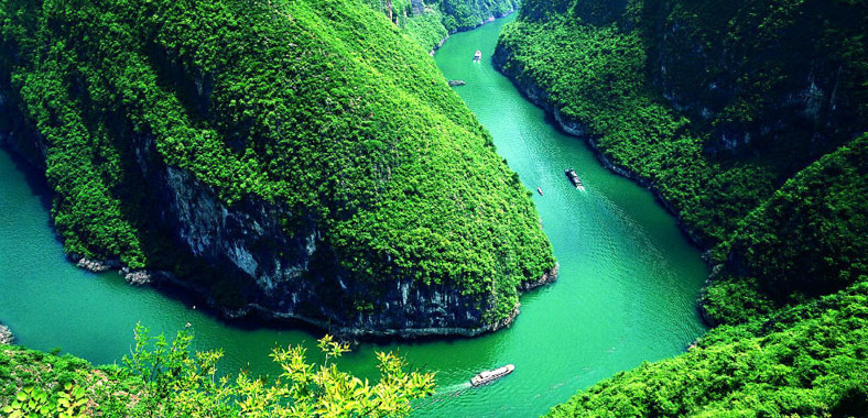 سه دره کوچکتر در رودخانه یانگ تسه