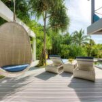 Beach Pool Villa Sunset