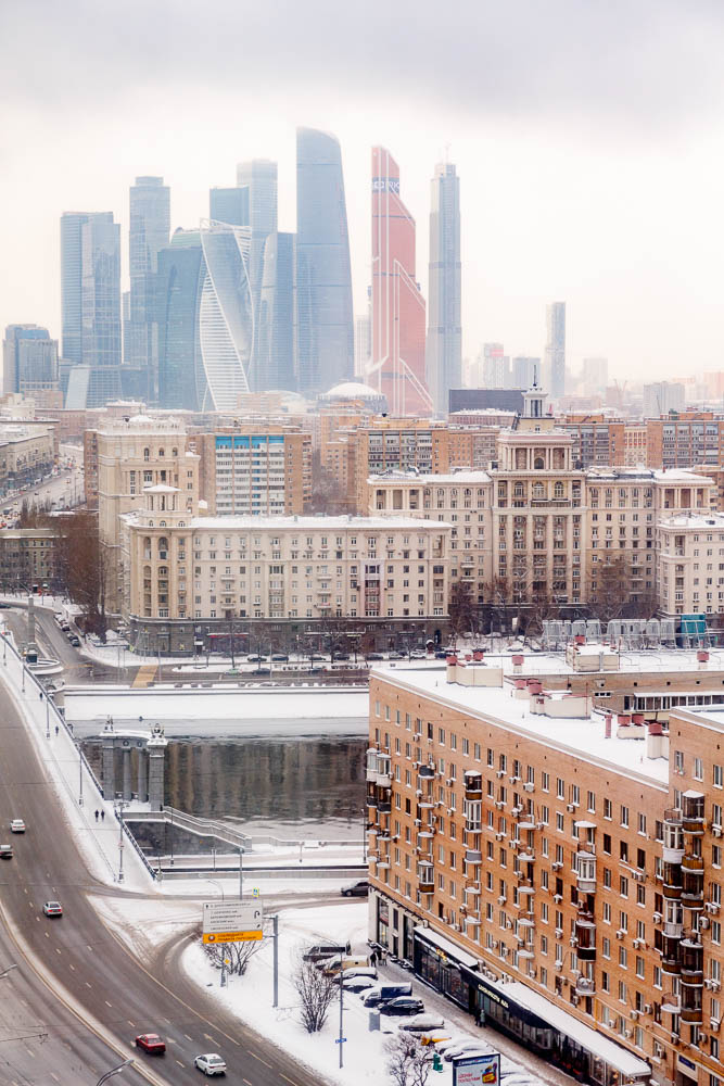 Kiev station area and Business Center