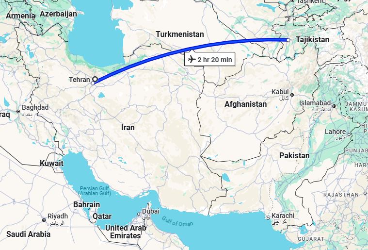 پرواز تاجیکستان